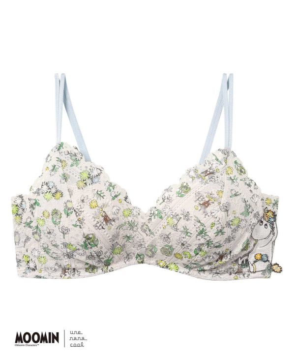 MOOMIN × une nana cool 日本限定 蕾絲內衣褲 