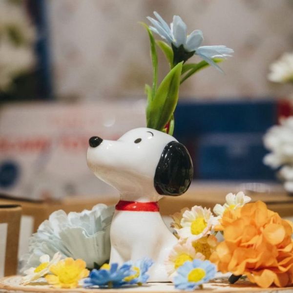 Snoopy 50年代迷你小花瓶 