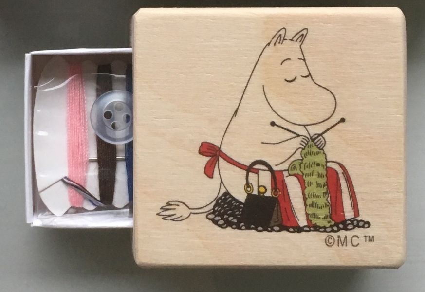Moomin X PUULELUT 小不點木製針線盒 