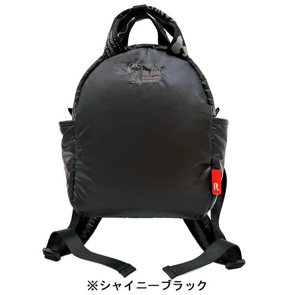 Rootote JoeCool/史努比蹋客刺繡鋪棉後背包 