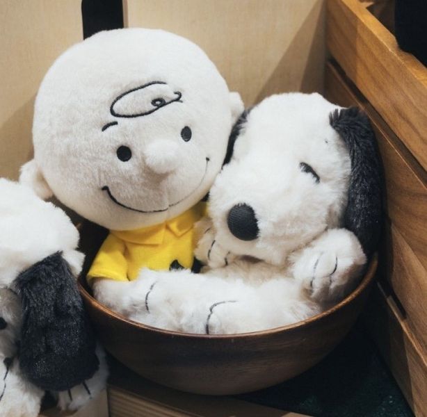 SNOOPY MUSEUM 查理布朗 柔軟沙包絨毛玩偶 