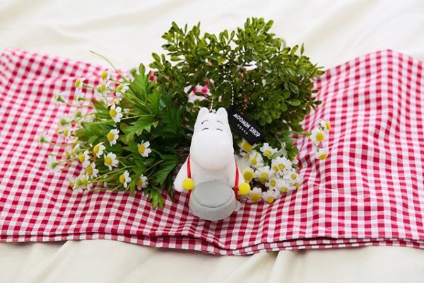 Moomin shop大阪限定 嚕嚕米打鼓玩偶吊飾 