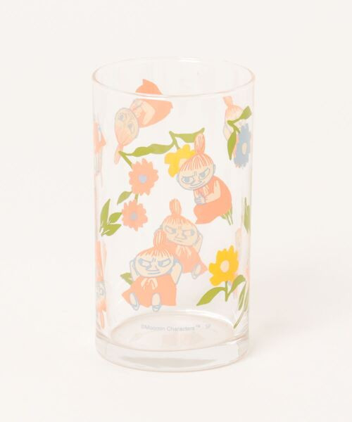 Moomin 彩繪印花玻璃杯 
