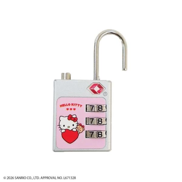 Hello Kitty × Tiny Chum TSA 海關密碼鎖 