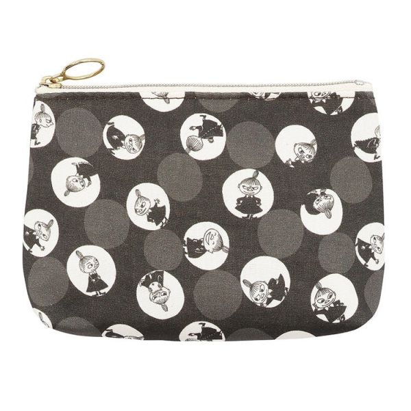 moomin小不點圓點棉布收納包 