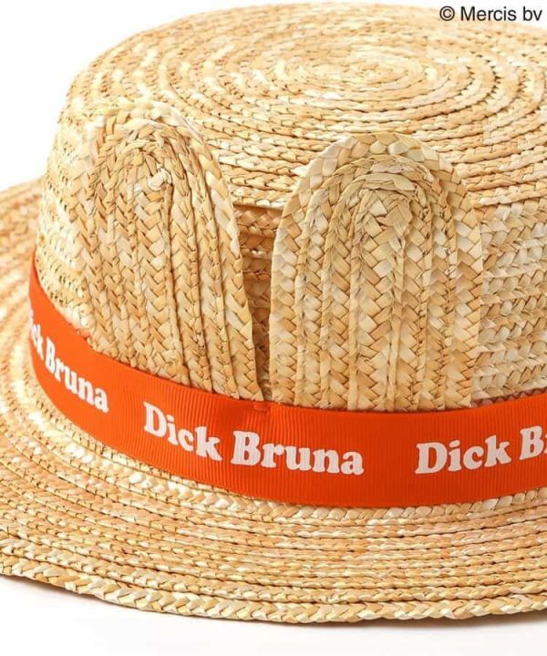 Miffy 兔耳抗uv遮陽草帽 