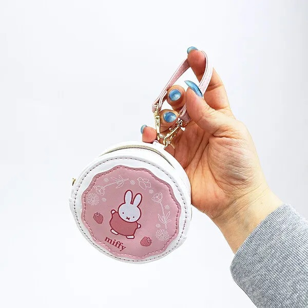 Mercis 米菲皮革圓零錢包 