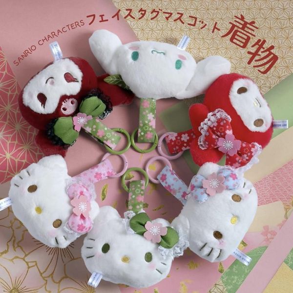 Hello Kitty 櫻花小臉吊飾 