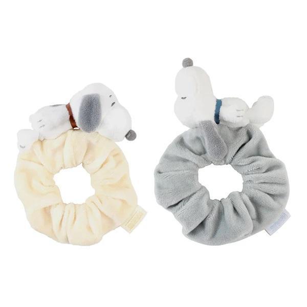 SNOOPY 絨毛造型髮圈 