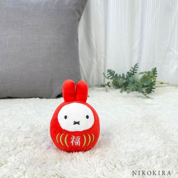 米菲新年達摩造型玩偶吊飾 