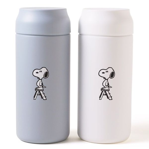 PEANUTS Cafe 限定版 Thermo Mug 不鏽鋼保溫瓶 