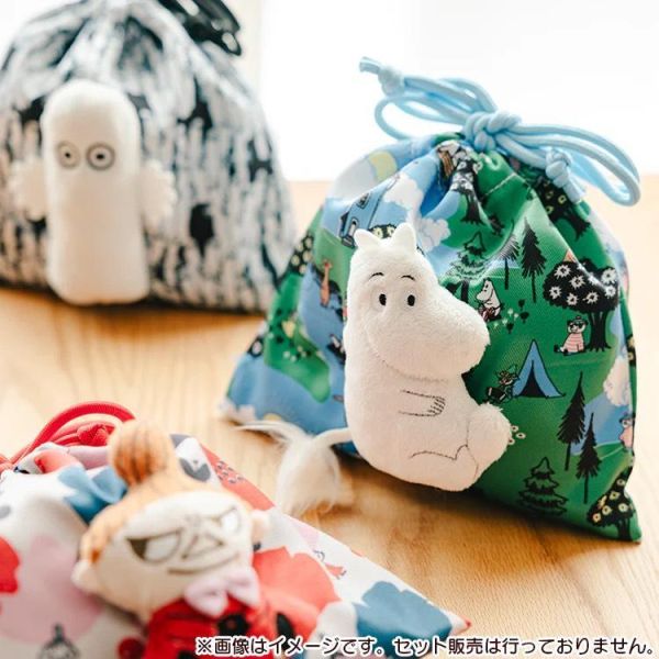 MOOMIN 小不點 立體造型束口袋 
