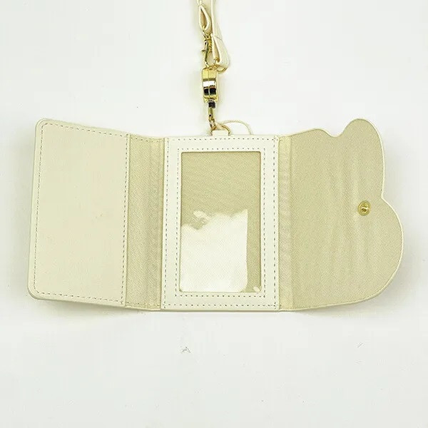 Miffy 大臉伸縮皮革票卡夾收納包 