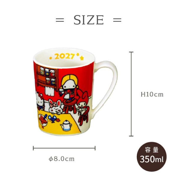 Sanrio｜2027 年度紀念馬克杯 
