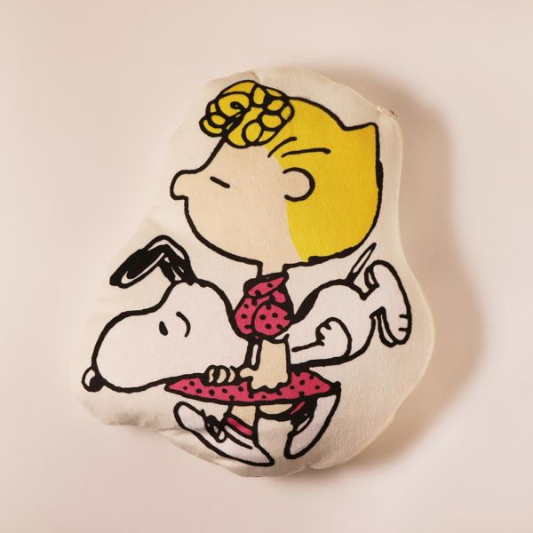 PEANUTS cafe 莎莉布朗抱枕(附毯子) 