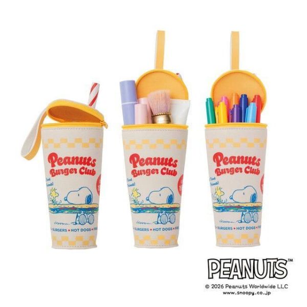 SNOOPY 美式奶昔造型收納包 