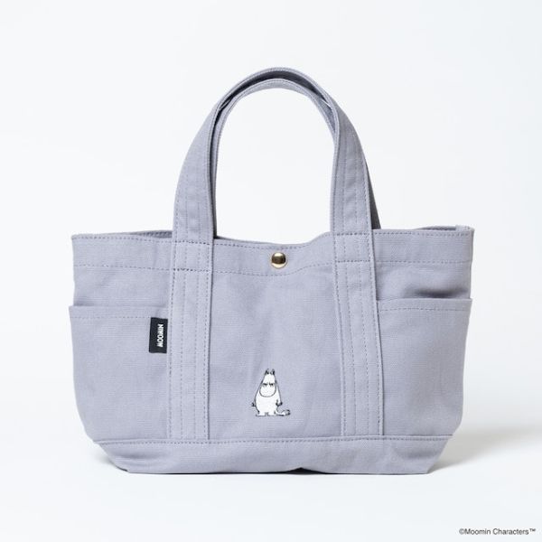 Moomin 刺繡帆布手提袋 