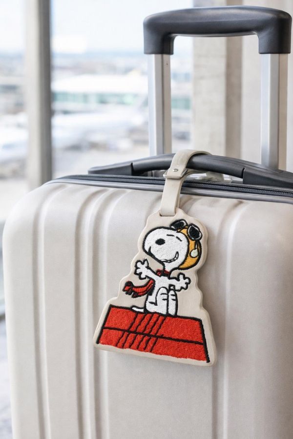 SNOOPY GARDEN限定 史努比行李吊牌 