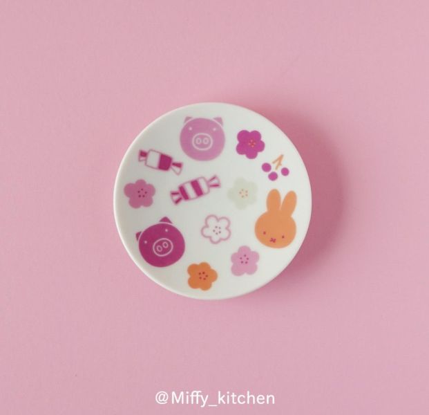 Miffy Kitchen 太宰府米菲圓形陶瓷小碟 