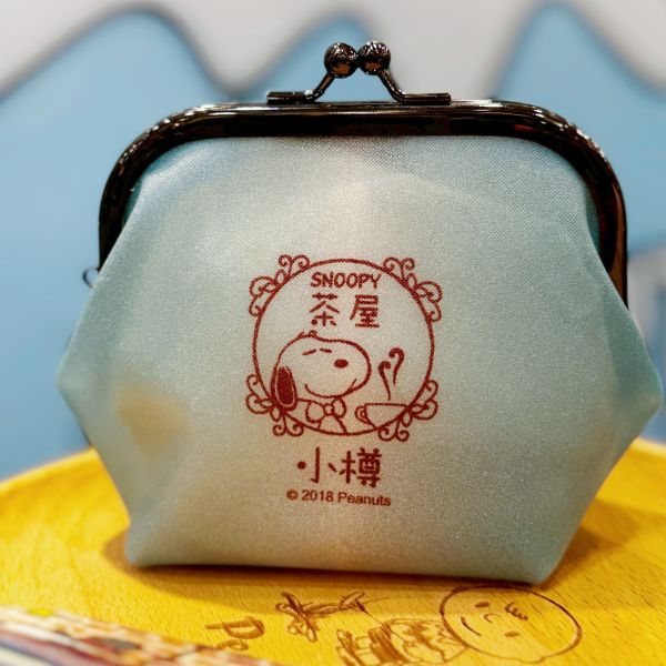 史努比茶屋 小樽店限定 變裝紳士口金包 