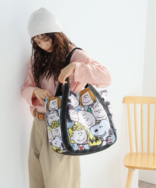 PEANUTS 氣球版造型 大容量托特包 