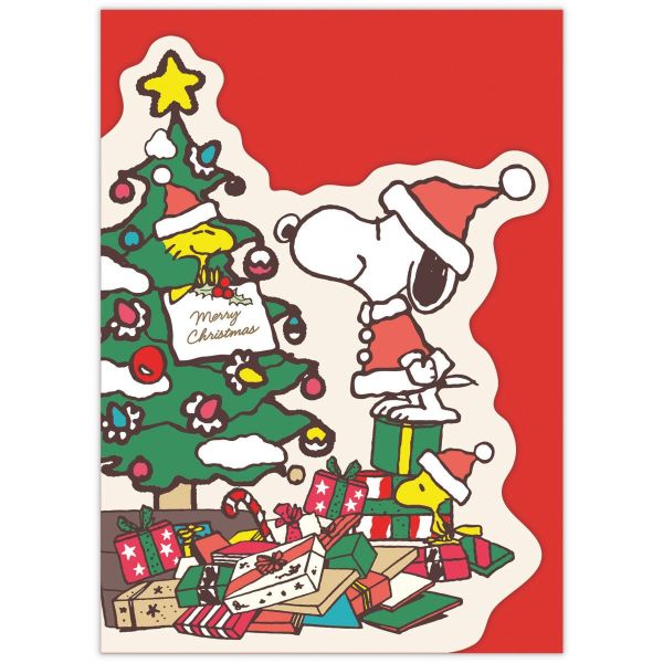SNOOPY 聖誕立體音樂賀卡 