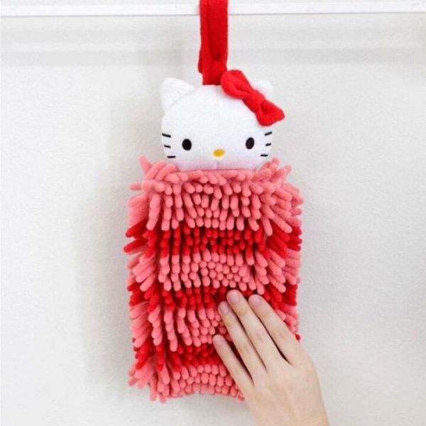 Hello Kitty 超吸水吊掛擦手巾 