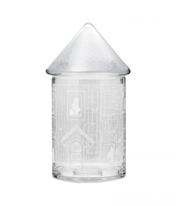 muurla X Moomin 姆明之家造型玻璃罐/零食罐/收納罐 