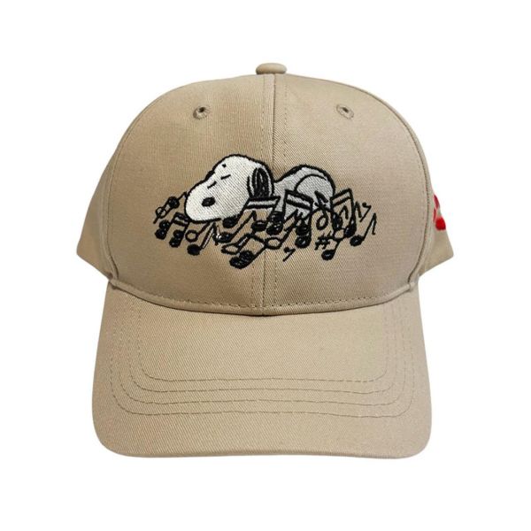 Snoopy刺繡鴨舌帽(男女可) 