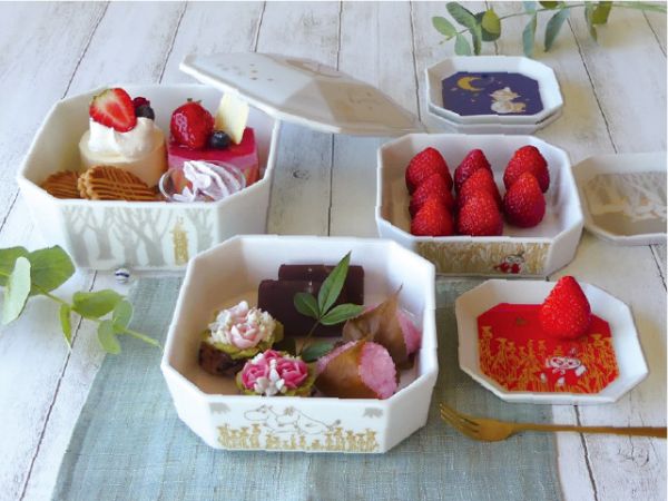 Yamaka山加 X Moomin 八角小碟子 (拆賣) 