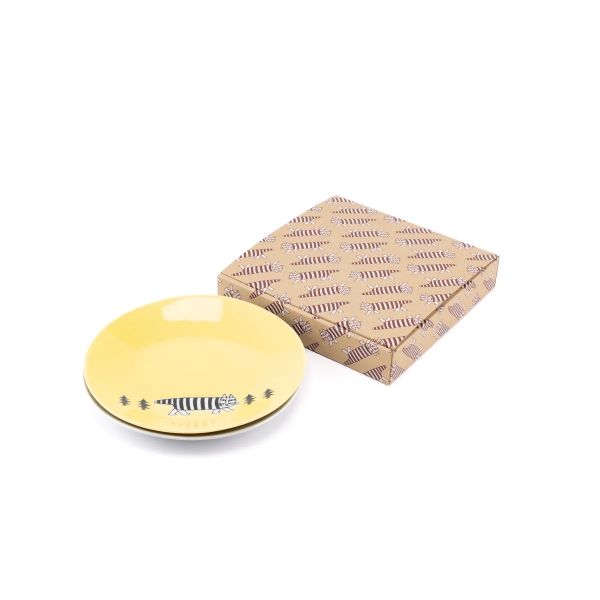 LISA LARSON X 山加商店 北歐風瓷盤 (亮黃) 