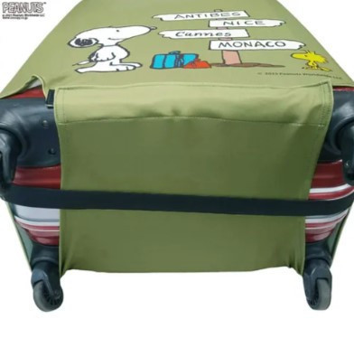 Vanguard史努比登山雙面行李箱保護套 