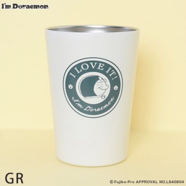 Flowering X I'm Doraemon 兩用不鏽鋼杯(三款) 