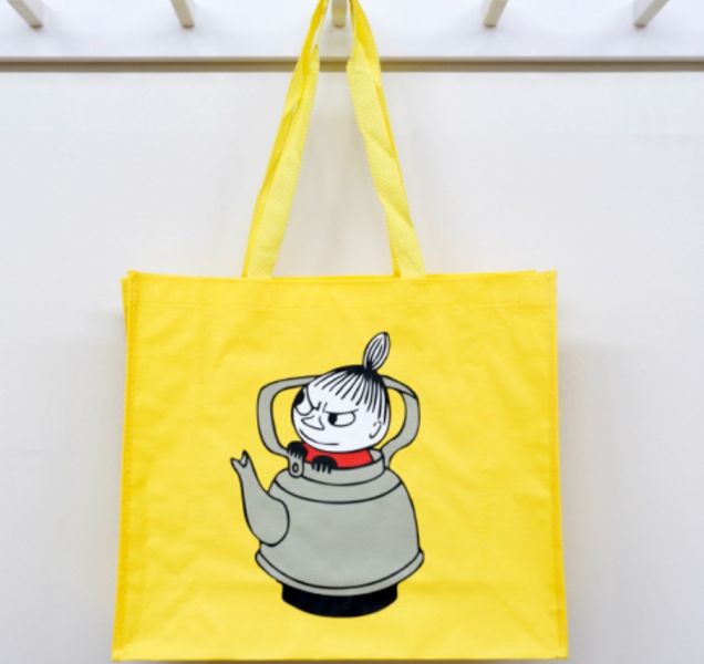 Moomin 小不點PP編織購物袋 