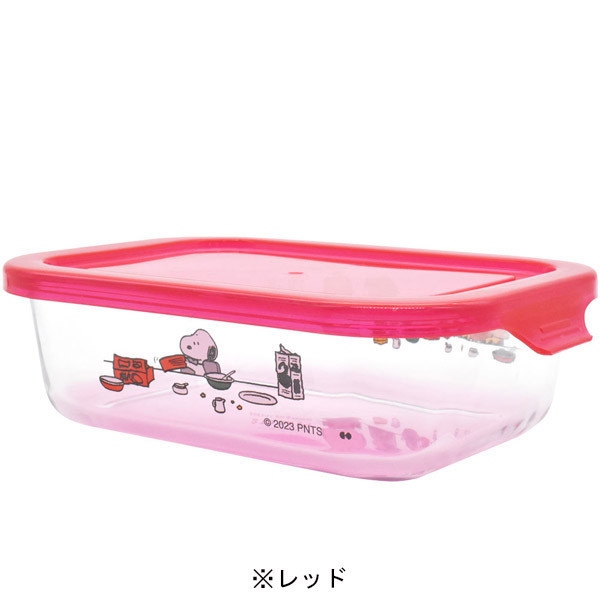 PEANUTS史努比廚房 耐熱玻璃保鮮盒(M/S) 