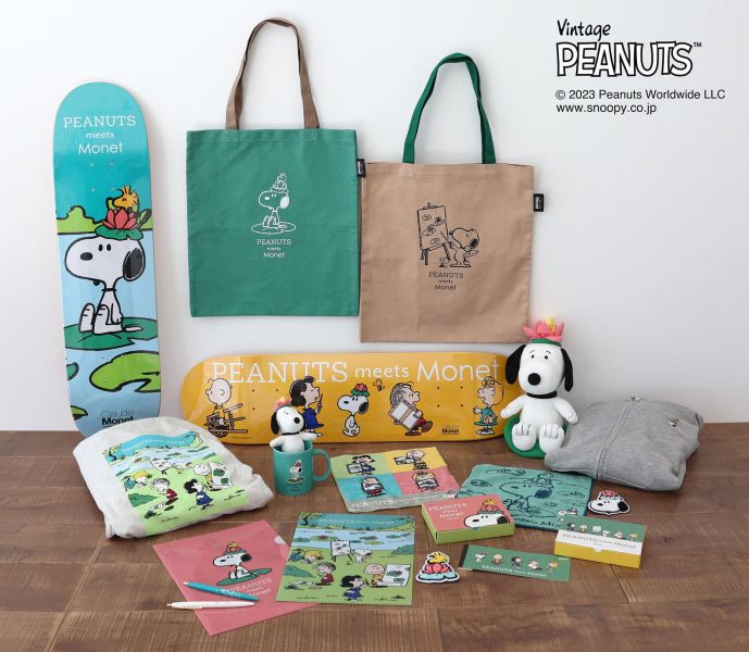 PEANUTS meets MONET 東京展 限量周邊商品 