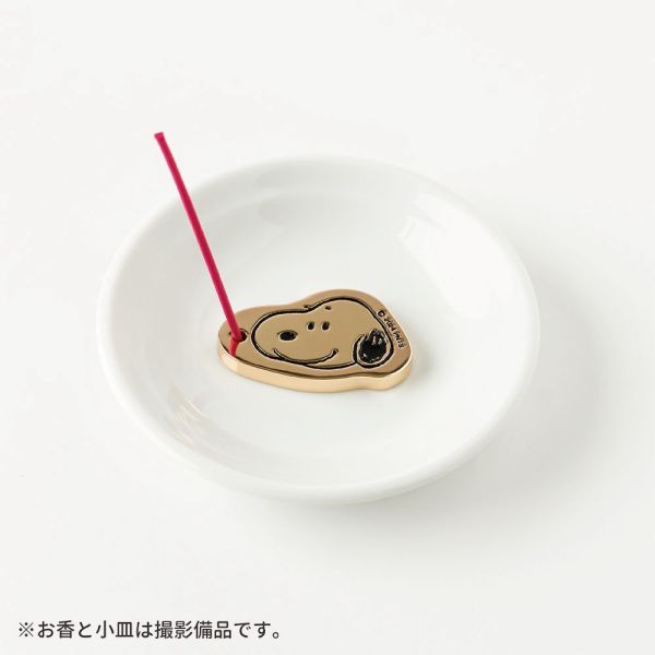 Snoopy茶屋 史努比大頭造型線香座 