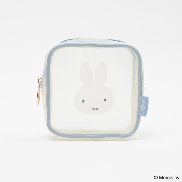 Fab 米菲/Boris漆皮網狀方形收納包 