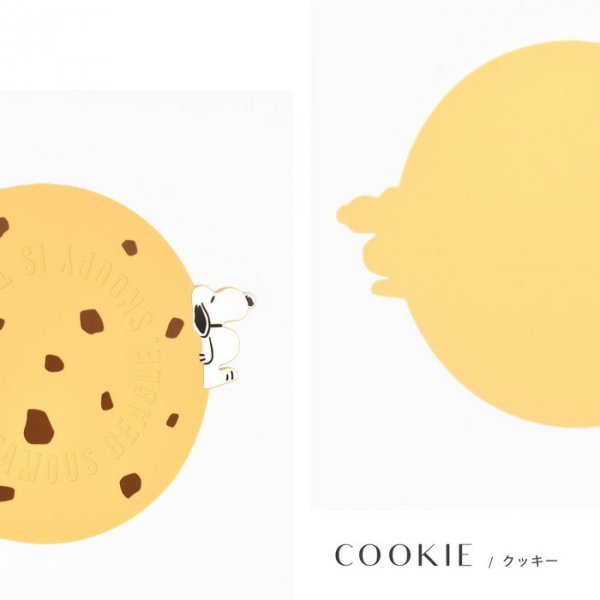 Snoopy史努比 餅乾造型矽膠隔熱墊 