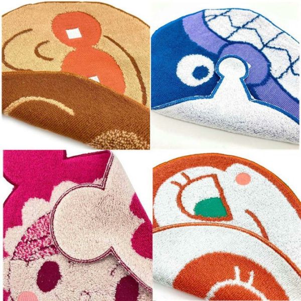 麵包超人大臉手帕 