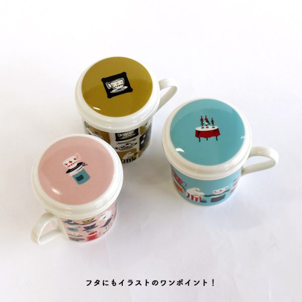 姆明媽媽熱情好客系列 附蓋濾網馬克杯 