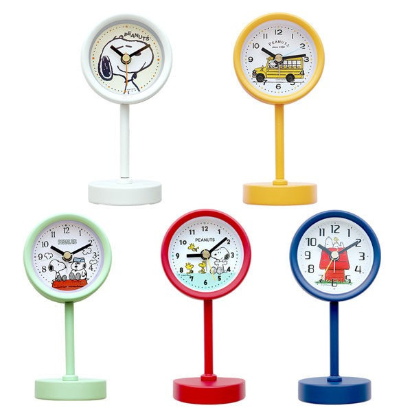 PEANUTS 史努比立式小桌鐘 