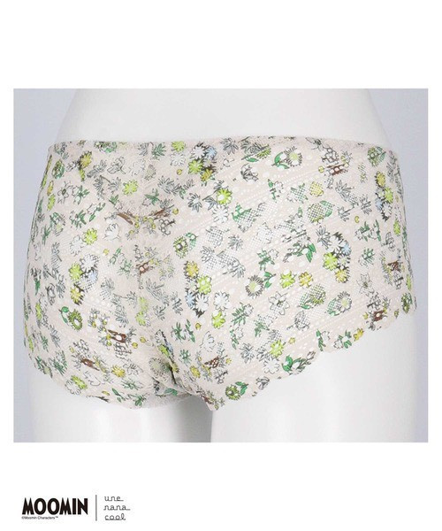 MOOMIN × une nana cool 日本限定 蕾絲內衣褲 