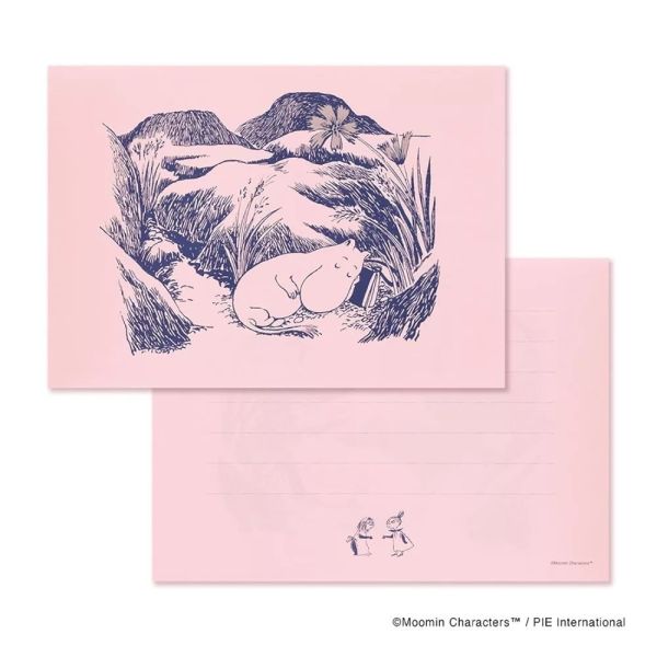 MOOMIN《ムーミンの物語》小說中的幻想插畫信紙集 