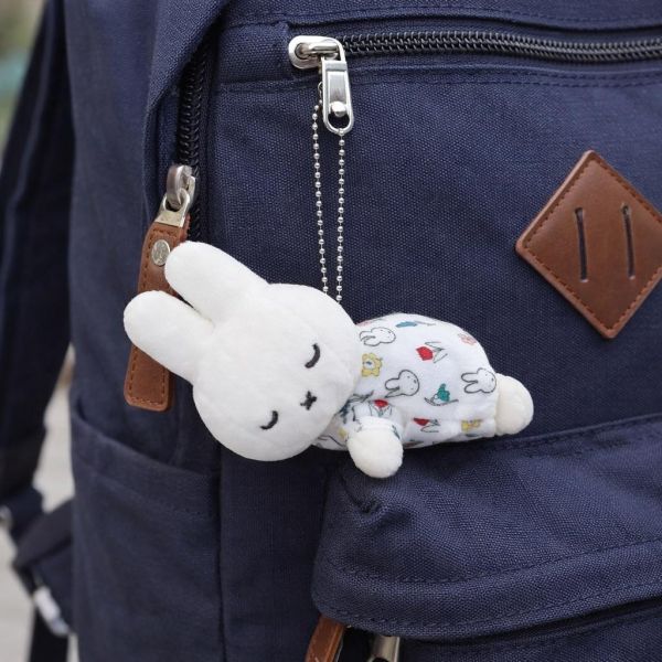 Miffy bloom 米菲花卉洋裝趴睡玩偶/吊飾 