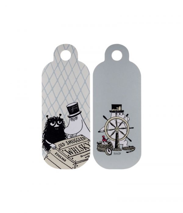 muurla X Moomin 木製長形盛菜盤/砧板 (冒險家) 