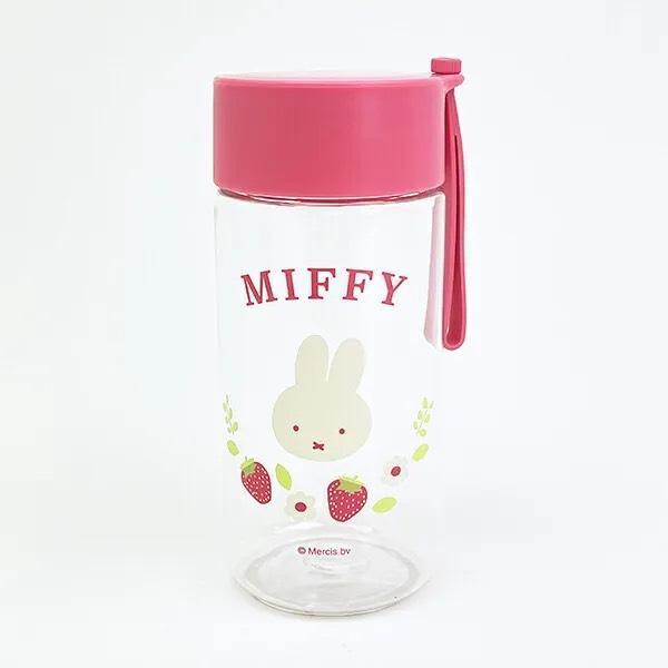 Miffy 草莓透明水瓶 300 ML 