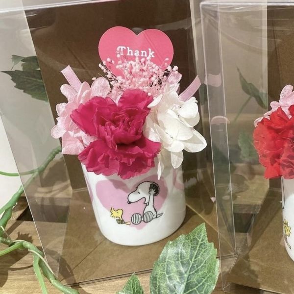 Snoopy  春天永生花器系列 