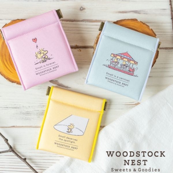 Woodstock Nest 限定 糊塗塌客彈簧迷你收納袋 
