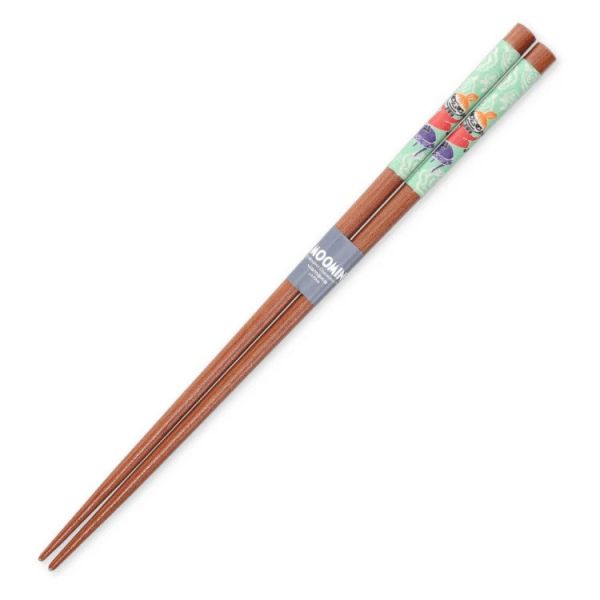 Moomin X YAMAKA 姆明小不點 雙筷&筷架 木製手繪禮盒 